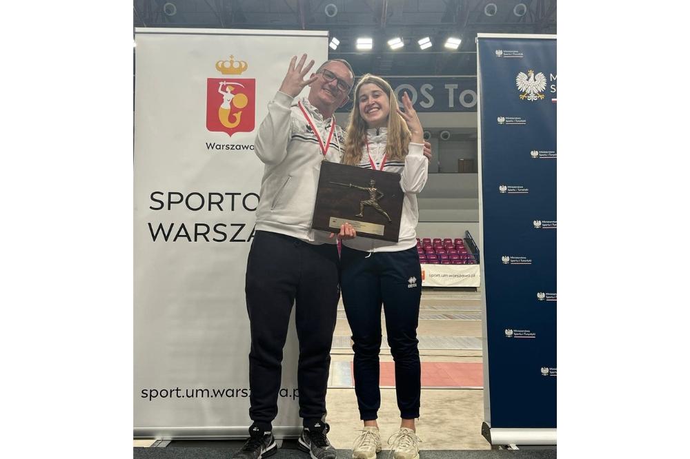 Zuzanna Cieślar po raz czwarty z rzędu została Mistrzynią Polski w Szabli!