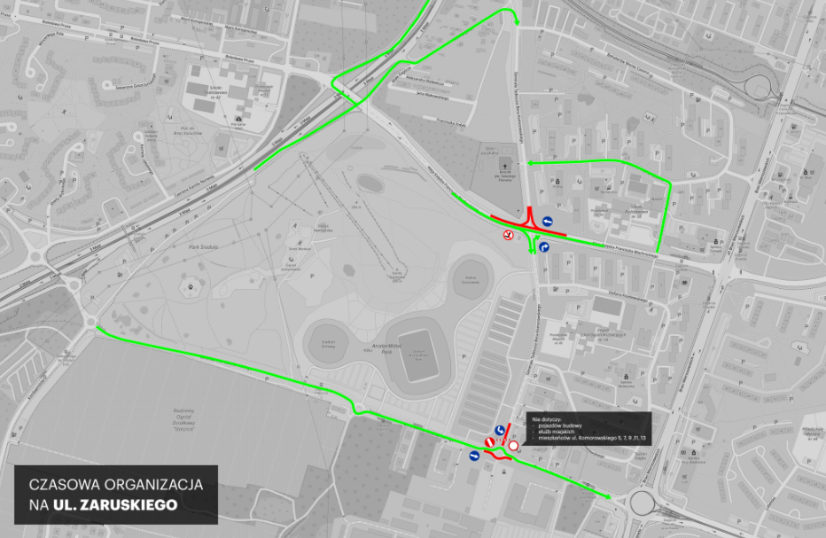 Sosnowiec: Rozpoczyna się budowa ronda na skrzyżowaniu Blachnickiego i Komorowskiego
