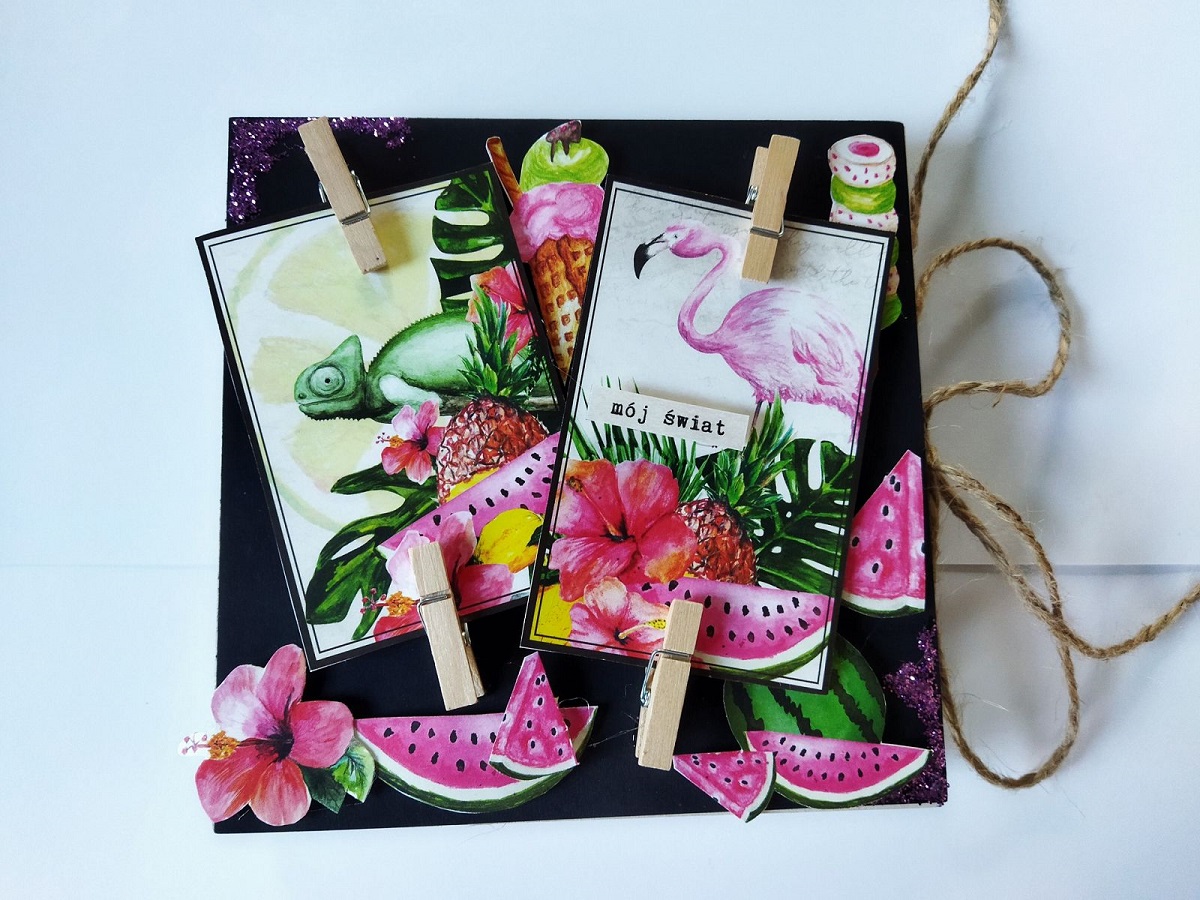 Warsztaty scrapbookingowe w Mikołowie - wakacyjny album