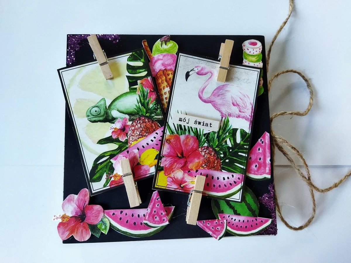 Warsztaty scrapbookingowe w Mikołowie - wakacyjny album