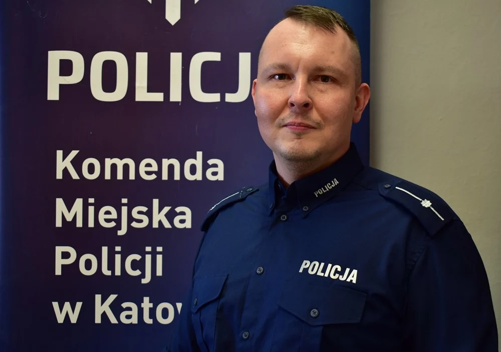 Mł. asp. Michał Grupa nowym dzielnicowym rejonu służbowego nr 18