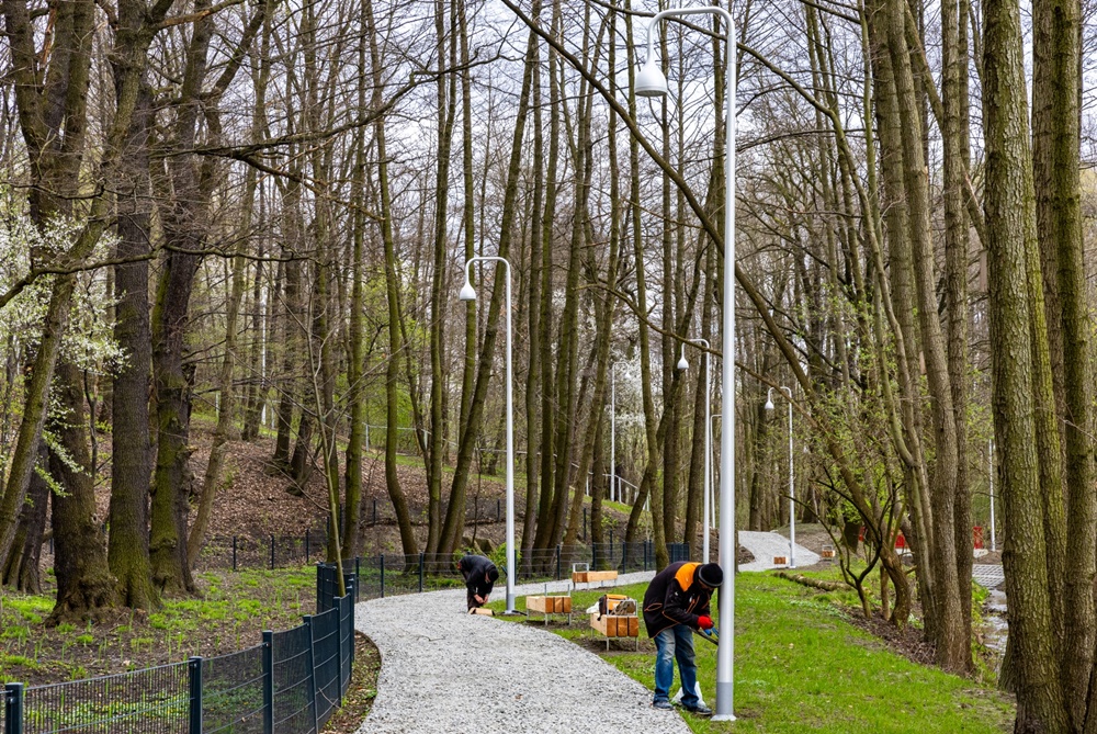 Park w dolinie rzeki Ślepiotki prawie gotowy