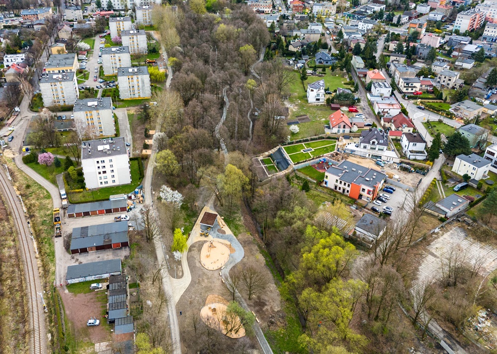 Park w dolinie rzeki Ślepiotki prawie gotowy
