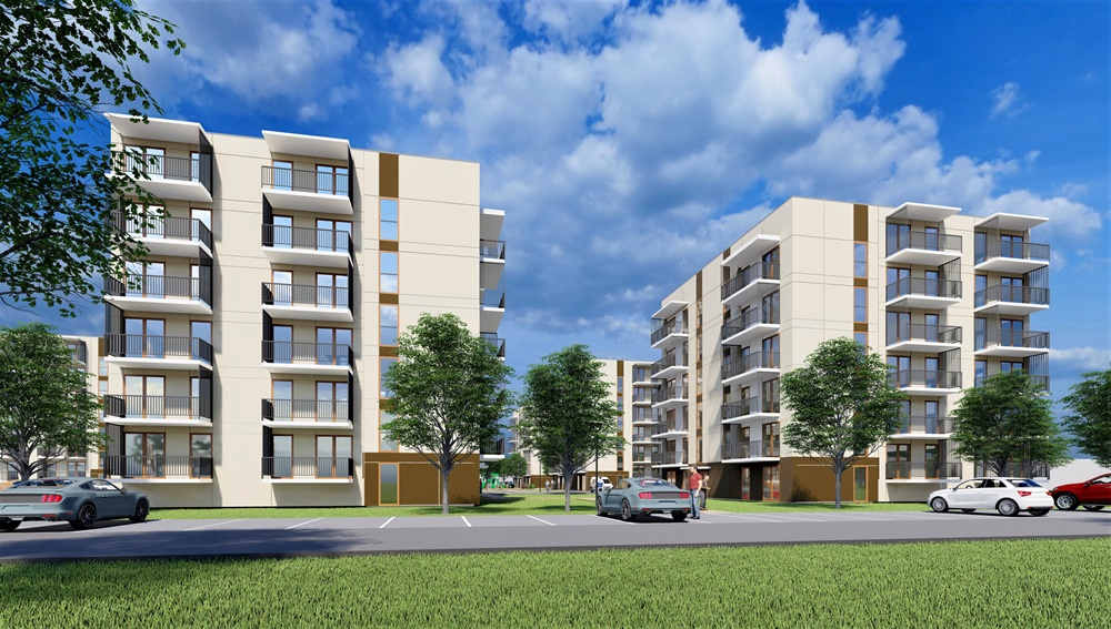 Na budowie nowego osiedla KTBS zawieszono wiechę