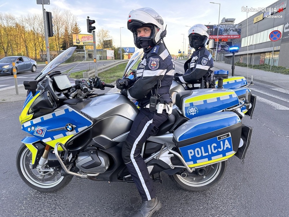 Policjanci zabezpieczali mecz pomiędzy drużynami GKS-u Katowice i Lechii Gdańsk
