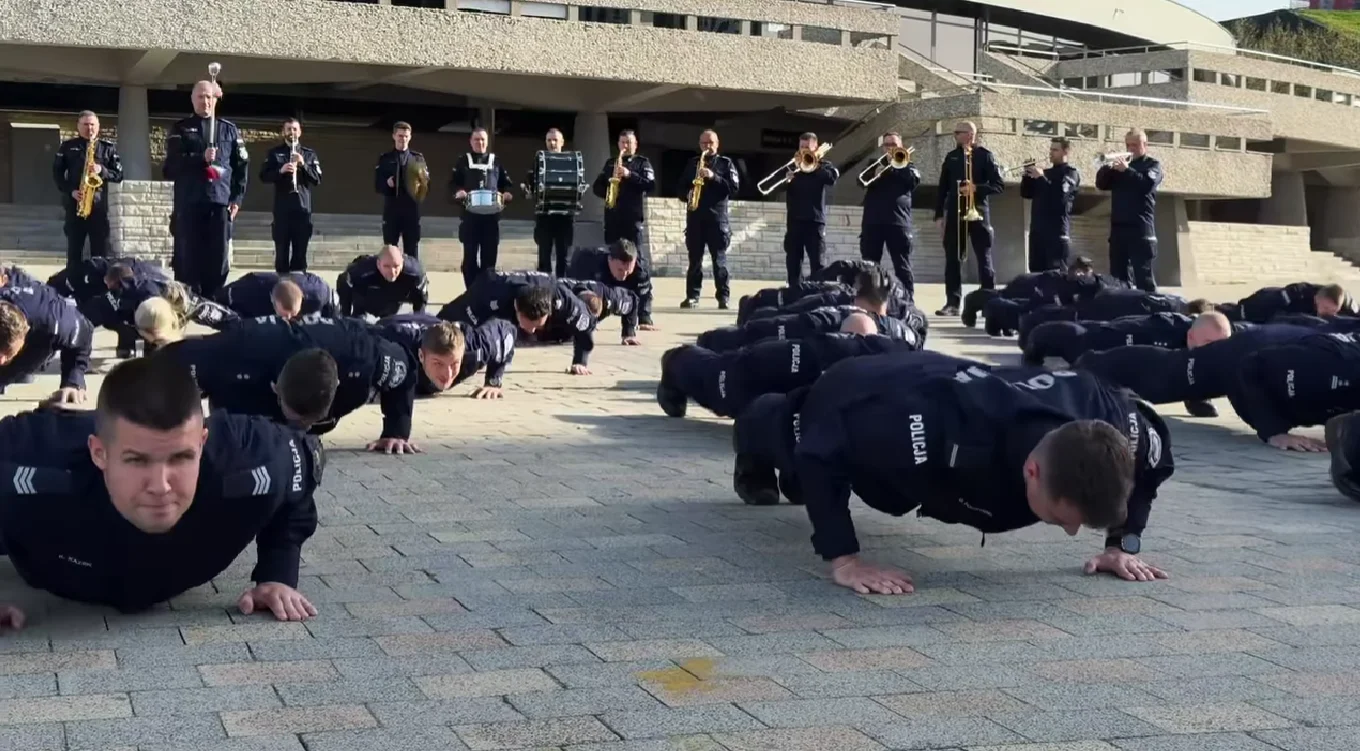 Śląscy policjanci podjęli się wyzwania dla ciężko rannego kolegi [WIDEO]
