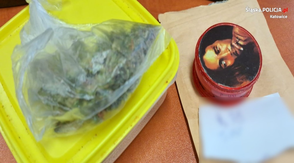 Katowiccy policjanci zatrzymali kierowcę z narkotykami