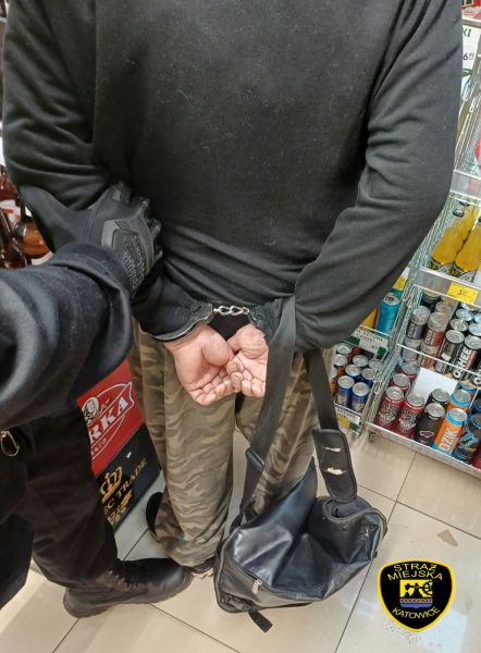 Katowiccy strażnicy miejscy po raz kolejny ujęli złodzieja