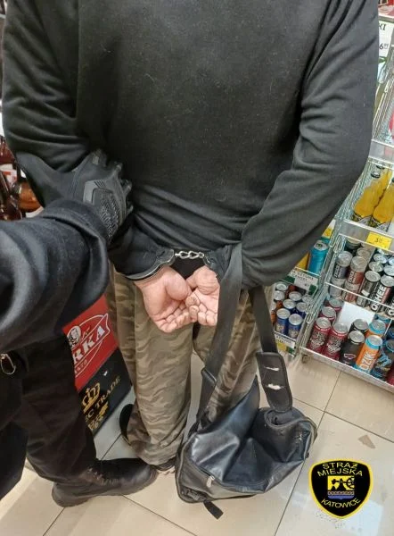Katowiccy strażnicy miejscy po raz kolejny ujęli złodzieja