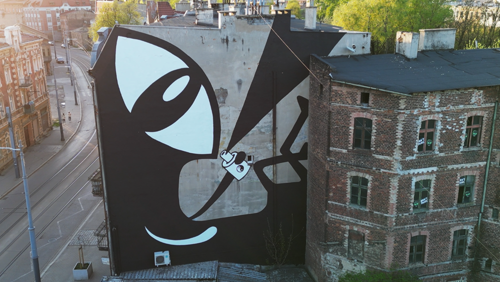 Katowice: Watcher, czyli jak sztuka uliczna podgląda miasto