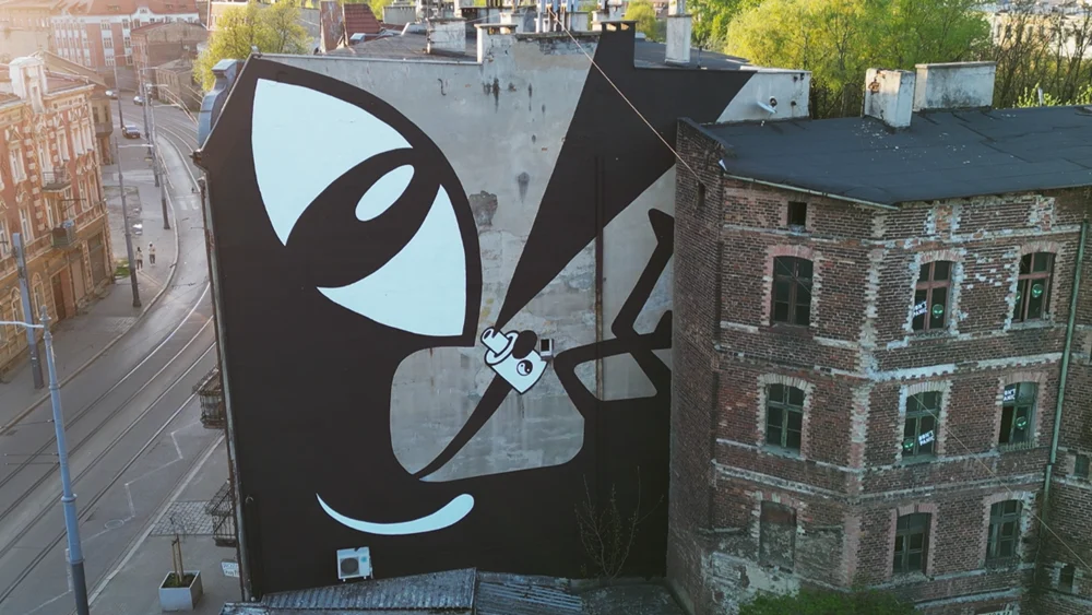 Katowice: Watcher, czyli jak sztuka uliczna podgląda miasto