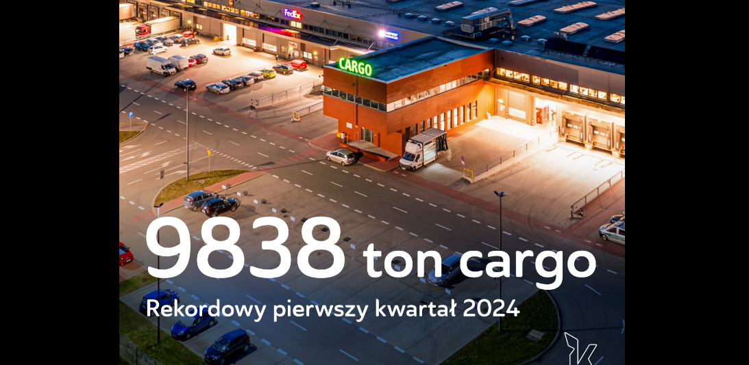 Rekordowy ruch towarowy w Katowice Airport