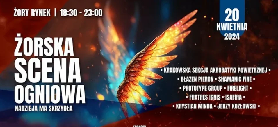 Efektowne wydarzenie w szczytnym celu. Przed nami trzecia edycja Żorskiej Sceny Ogniowej!