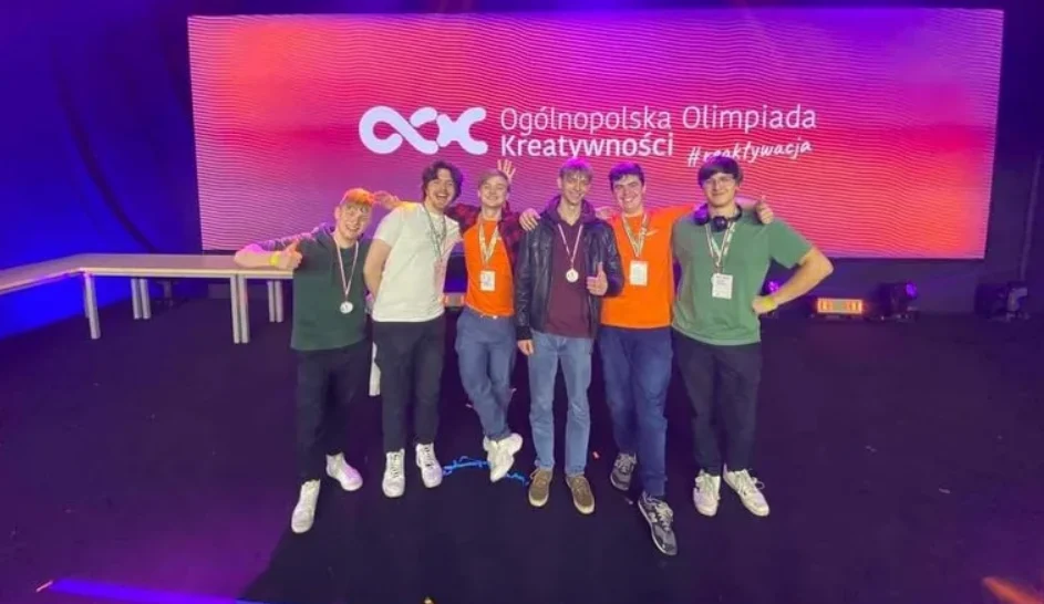 Druciarze z Technikum nr 1 wygrali Ogólnopolską Olimpiadę Kreatywności!