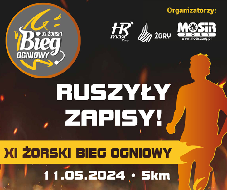 XI Żorski Bieg Ogniowy. Trwają zapisy!