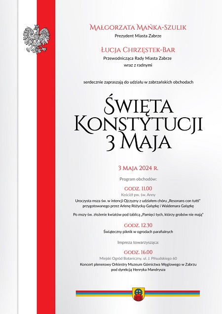Obchody Narodowego Święta Konstytucji 3 Maja