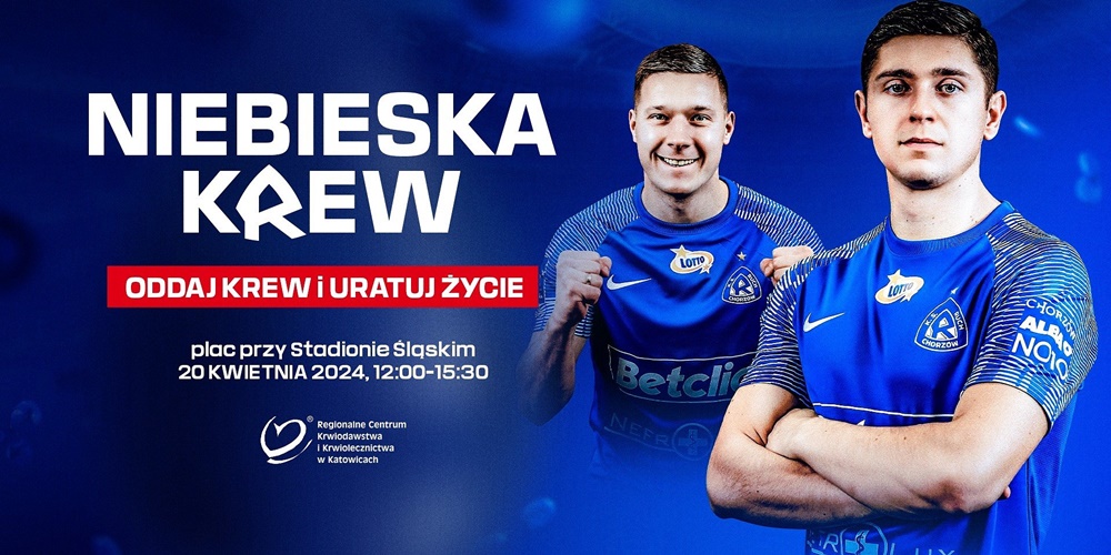 Zbiórka krwi pod Stadionem Śląskim. Oddaj krew i uratuj życie