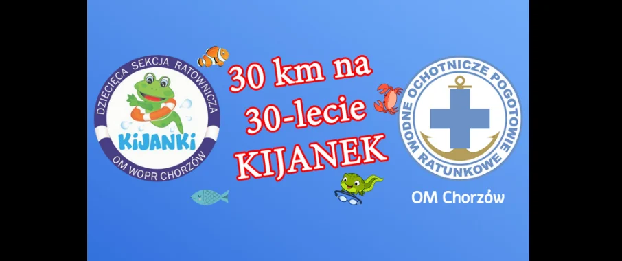 30 km na 30-lecie "Kijanek" już w sobotę na basenie KS Hajduki!