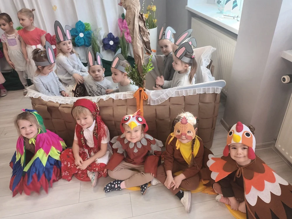 Przedstawienie "Dużo krzyku w wielkanocnym koszyku" w Świętochłowicach