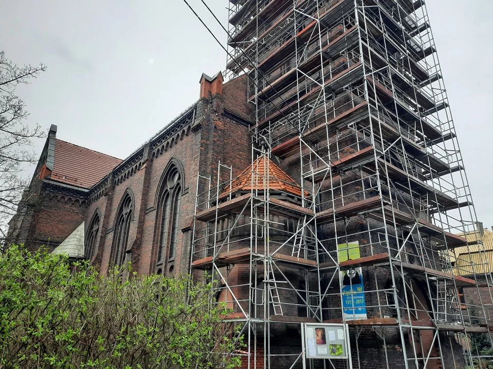 Wieża kościoła ewangelickiego zostanie odratowana. Koszt renowacji to ok. 2,5 mln złotych