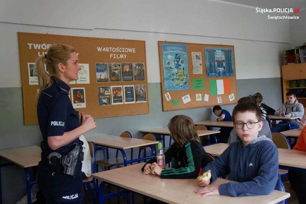 O cyberzagrożeniach ze świętochłowicką młodzieżą