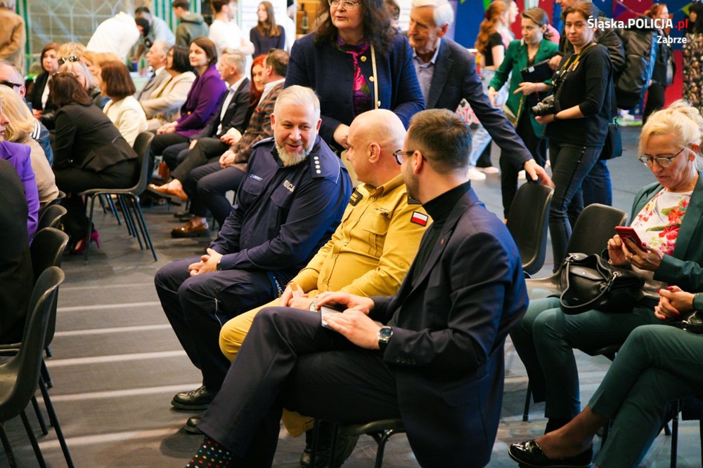 Zabrzańscy policjanci brali udział XXVI Targach Edukacyjnych "Szkolne Prezentacje 2024"