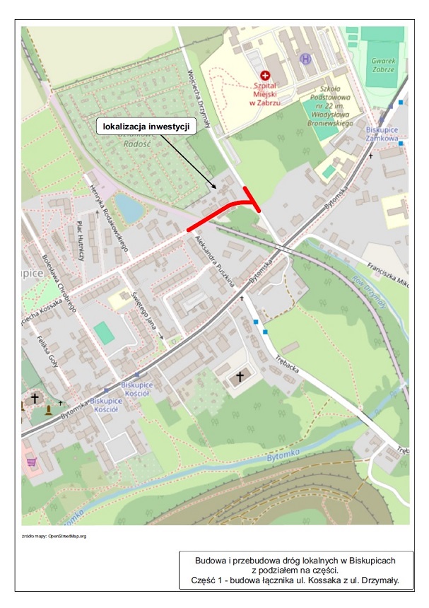 Zabrze: Biskupice zyskają nową drogę