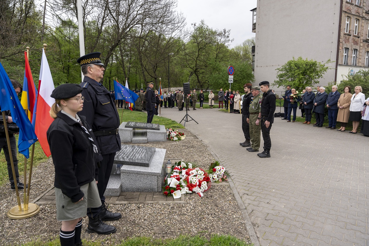 Zabrze uczciło ofiary Zbrodni Katyńskiej i Katastrofy Smoleńskiej [FOTO]