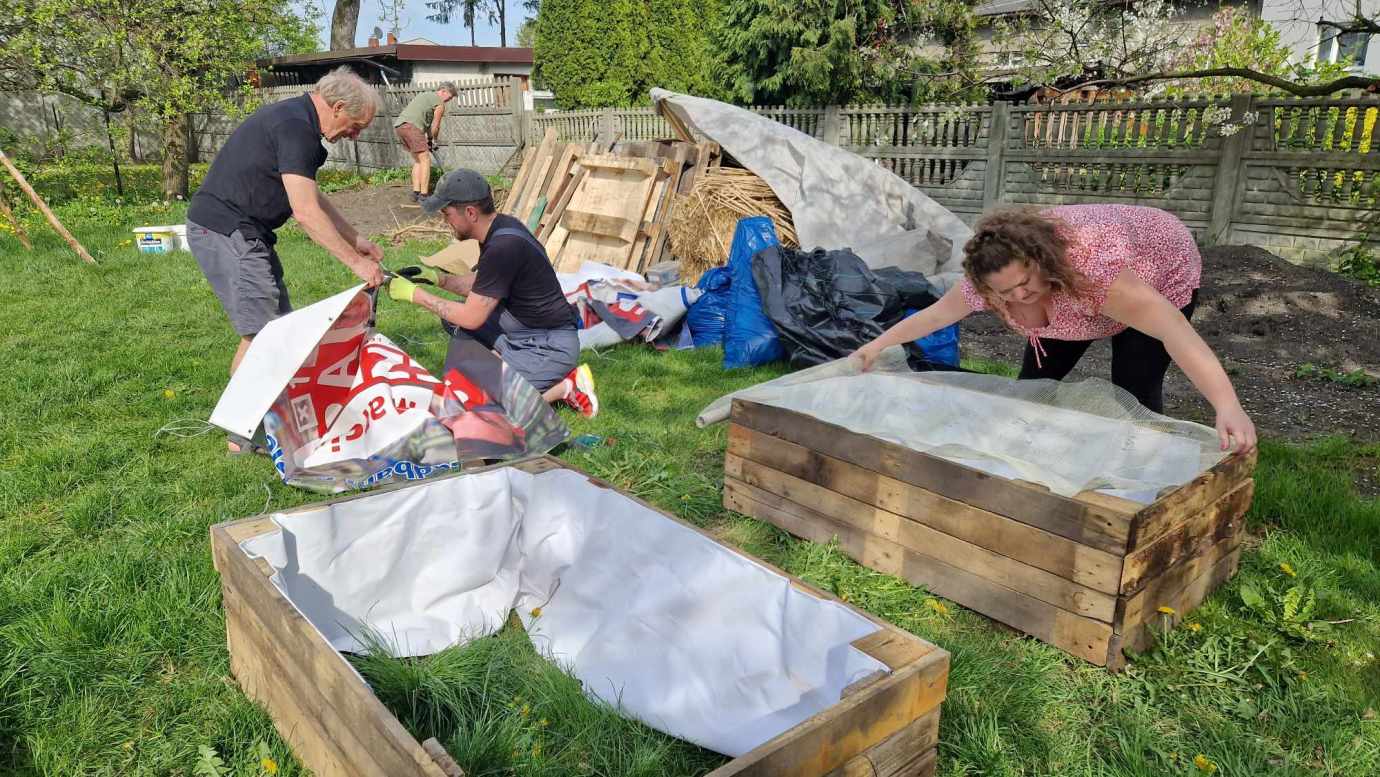 Oberiba już rośnie. Ogród społeczny w Rokitnicy nabiera kształtów