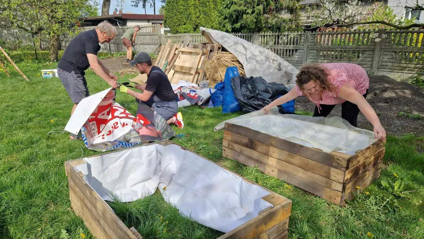 Oberiba już rośnie. Ogród społeczny w Rokitnicy nabiera kształtów