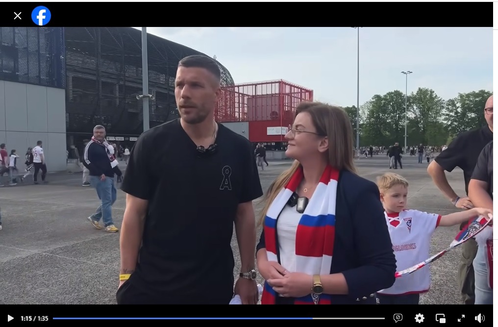 Podolski odmówił Mańce-Szulik. Pojawił się też na jednym z nagrań Agnieszki Rupniewskiej