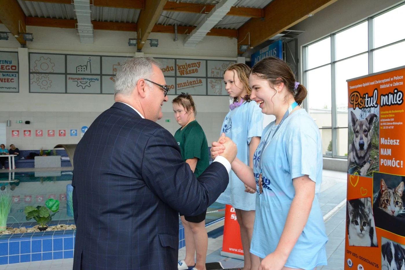 W Zabrzu trwa XV edycja Śląskiego Wiosennego Mityngu Pływackiego Olimpiad Specjalnych