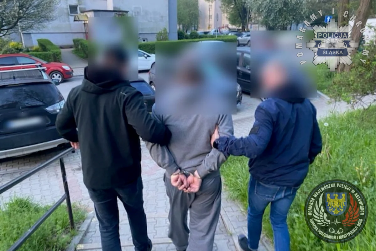 Poszukiwany za zgwałcenie zatrzymany przez śląskich łowców głów