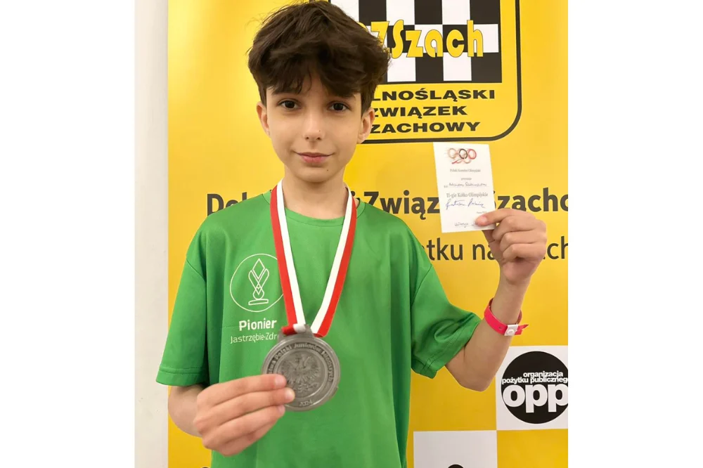 Młody zabrzanin srebrnym medalistą Mistrzostw Polski!