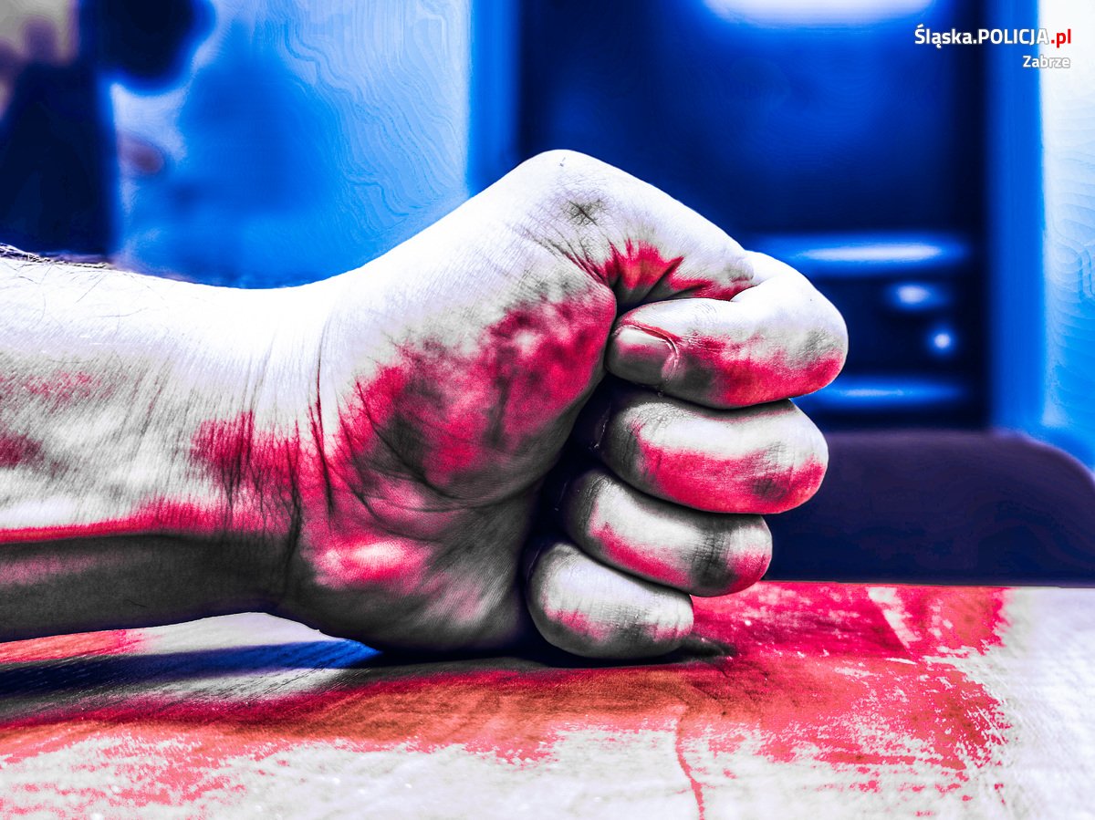 33-latek z Zabrza odpowie za przemoc domową