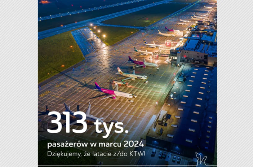 Za nami najlepszy marzec w historii Katowice Airport