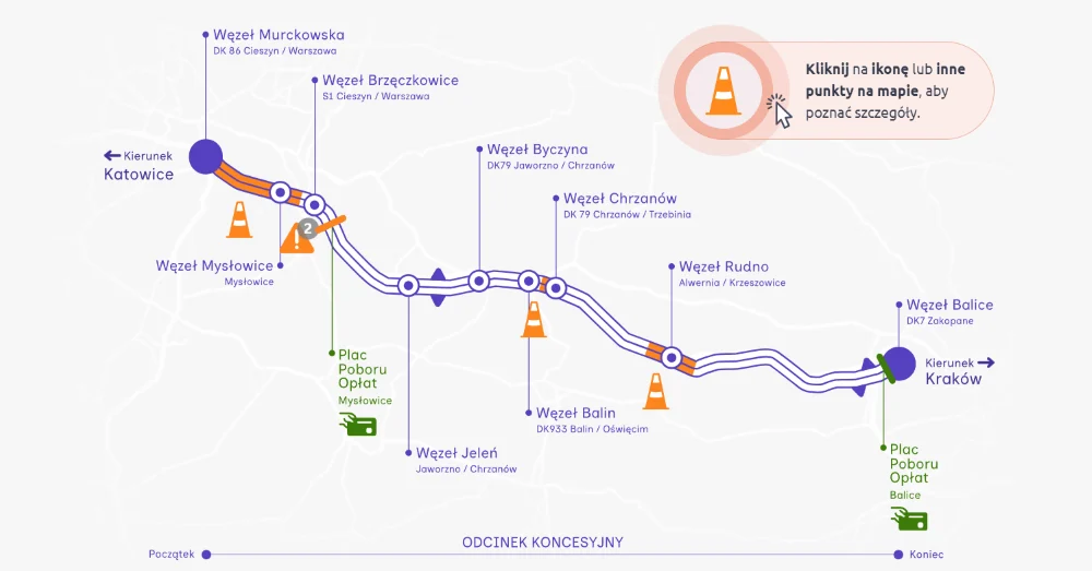 Utrudnienia na autostradzie A4? Sprawdzisz to na stronie internetowej!