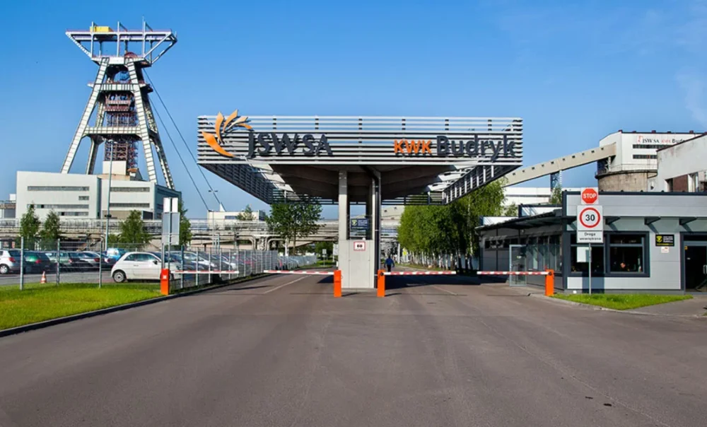 Akcja przeciwpożarowa w KWK Budryk