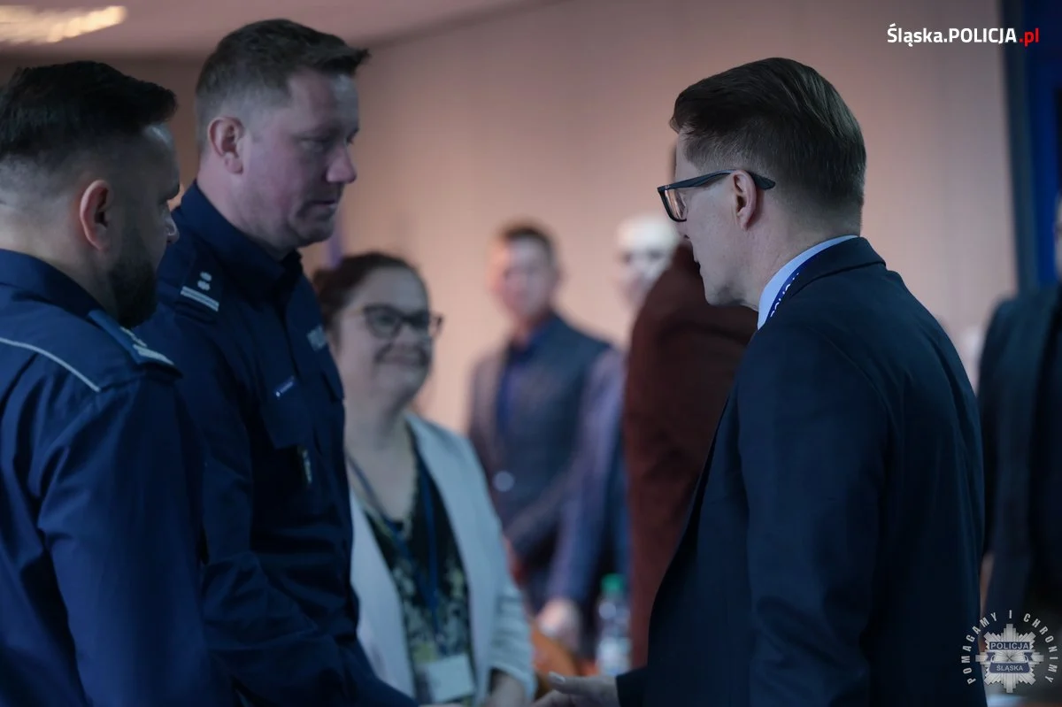 Przedstawiciele UE wizytowali Śląski Garnizon Policji