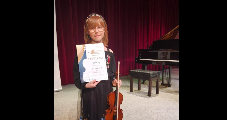Sukces uczennicy rudzkiej Szkoły Muzycznej!