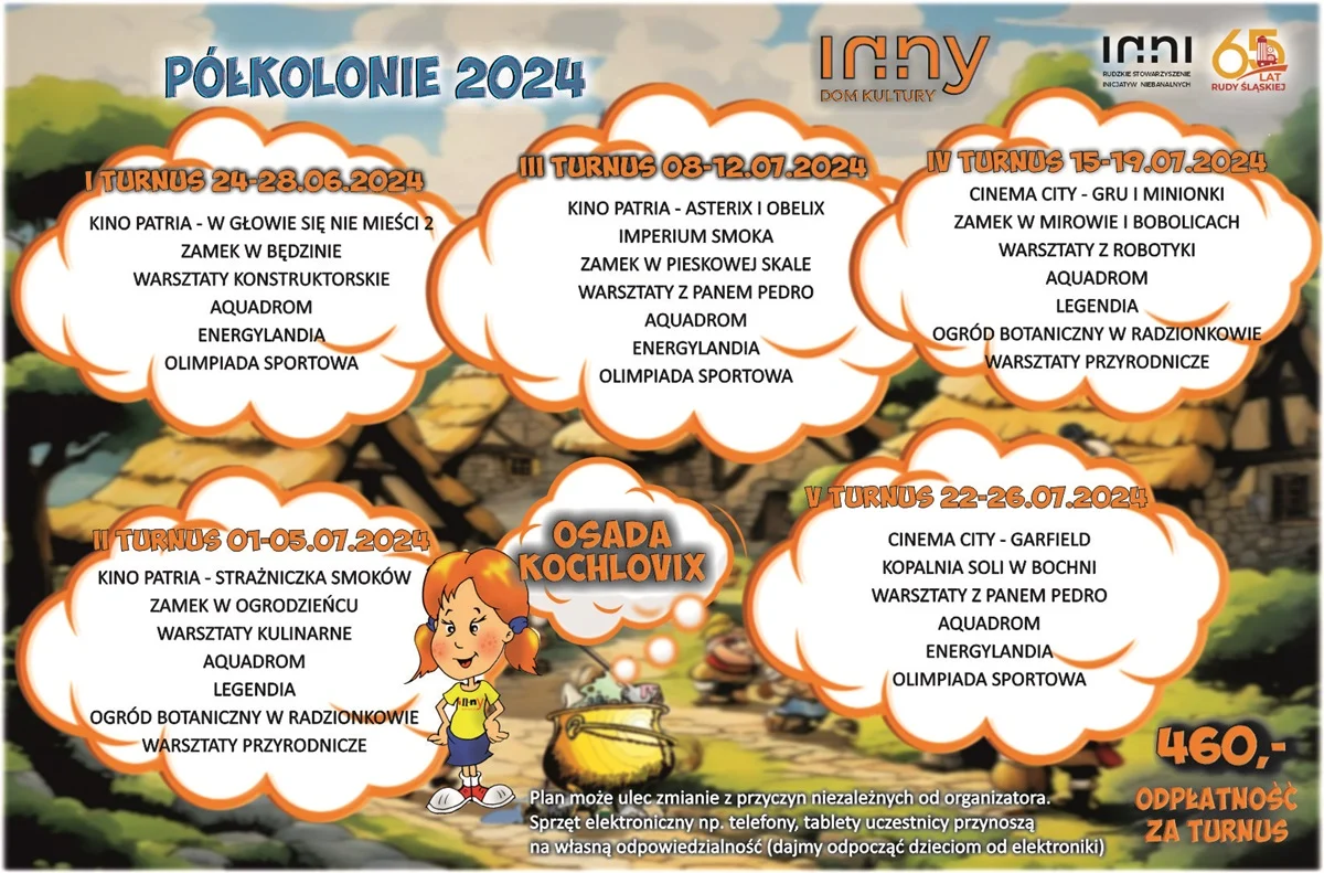 Odkryj lato w Osadzie Kochlovix: Zapisy na półkolonie