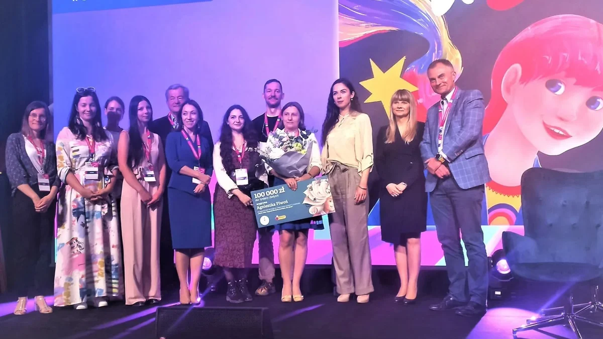 Agnieszka Piwoń z Rudy Śląskiej wygrała nagrodę za książkę dla dzieci w konkursie "Piórko"