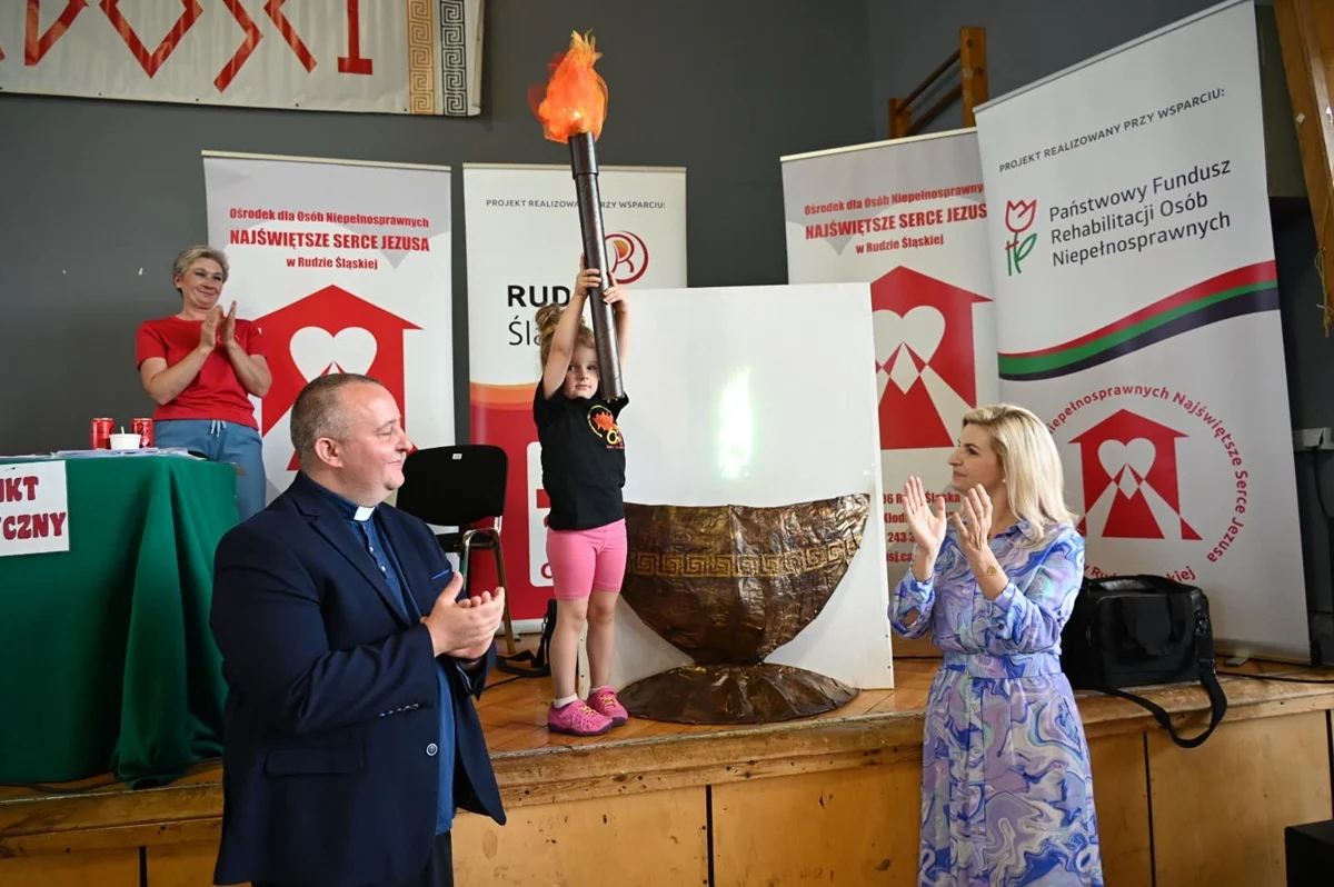 Wspaniała zabawa podczas Olimpiady Radości w Rudzie Śląskiej