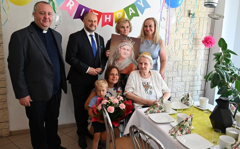 Pani Łucja Konieczny obchodzi setne urodziny!