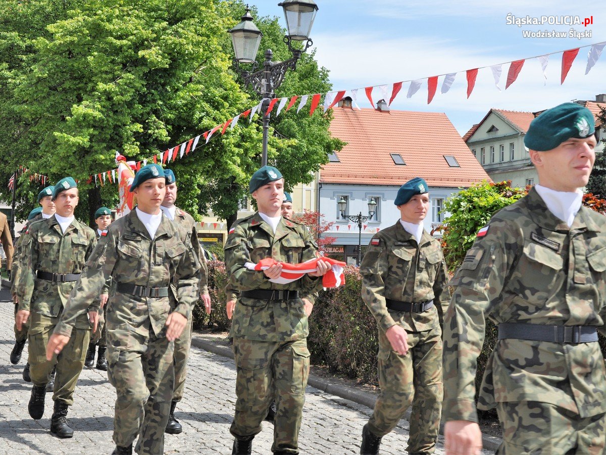 Uroczyste obchody Konstytucji 3 Maja w Wodzisławiu Śląskim