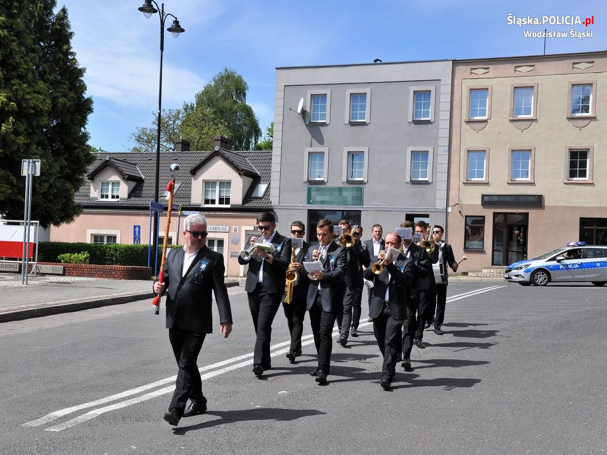 Uroczyste obchody Konstytucji 3 Maja w Wodzisławiu Śląskim