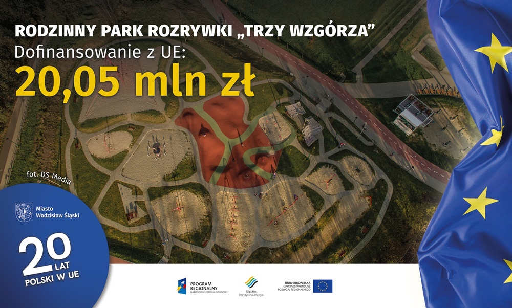 Rodzinny Park Rozrywki "Trzy Wzgórza" dofinansowany na kwotę 20,5 mln złotych