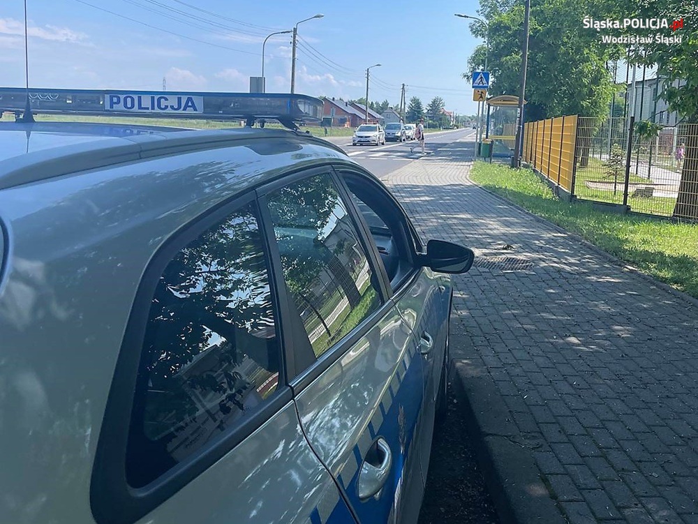 Policja czuwa nad bezpieczeństwem w mieście. Akcja "Bezpieczny Pieszy"