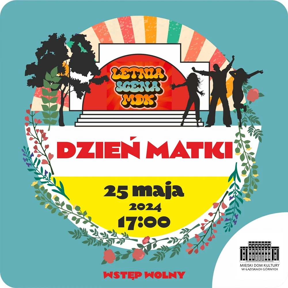 Letnia scena MDK zaprasza na koncert z okazji Dnia Matki