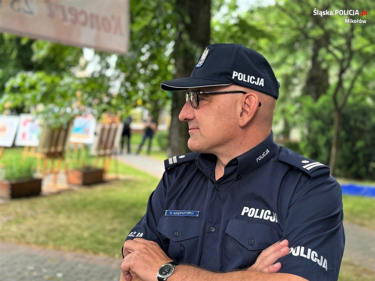 Mundurowi z Mikołowa i Łazisk na finale konkursu pn. "NA RATUNEK"